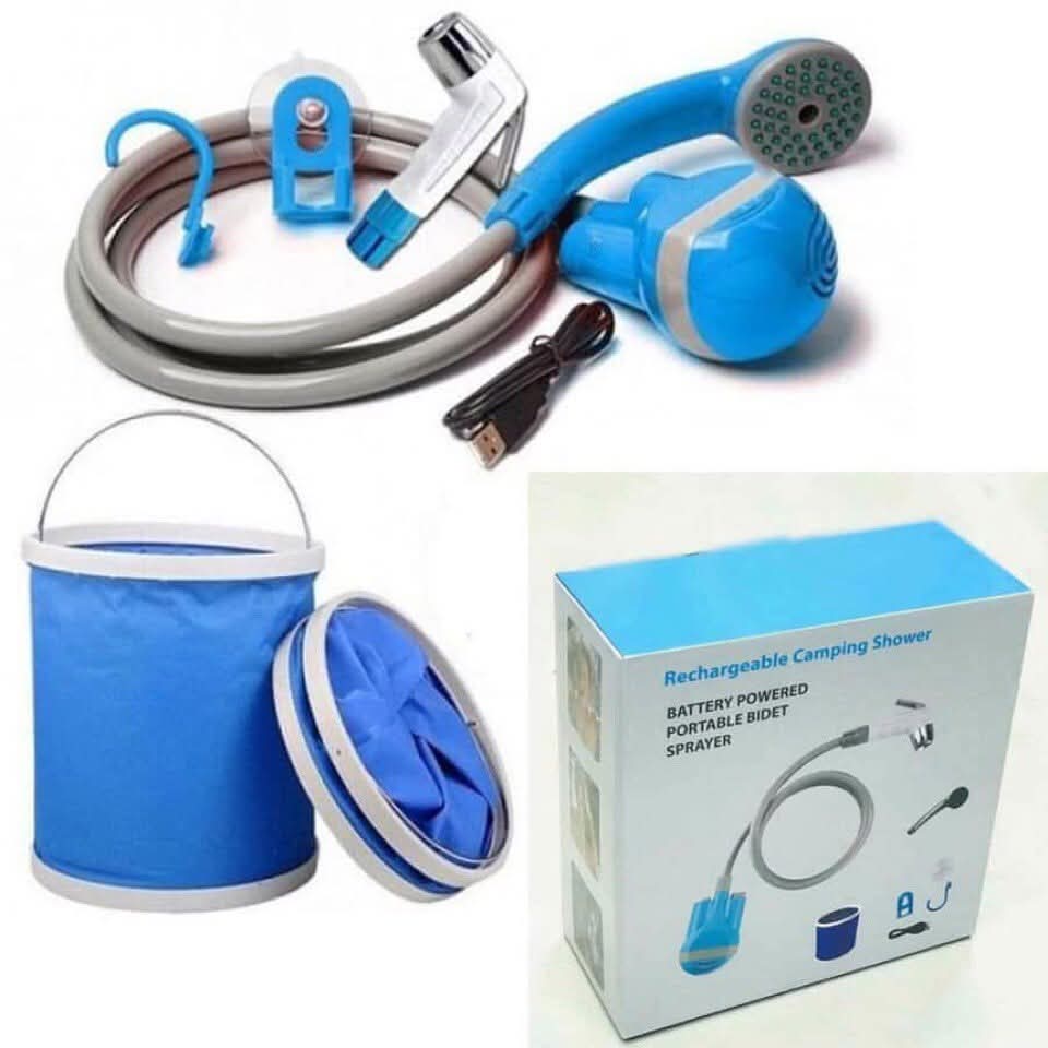 شطاف المسافر ودوش الاستحمام للرحلات والمخيمات  ..