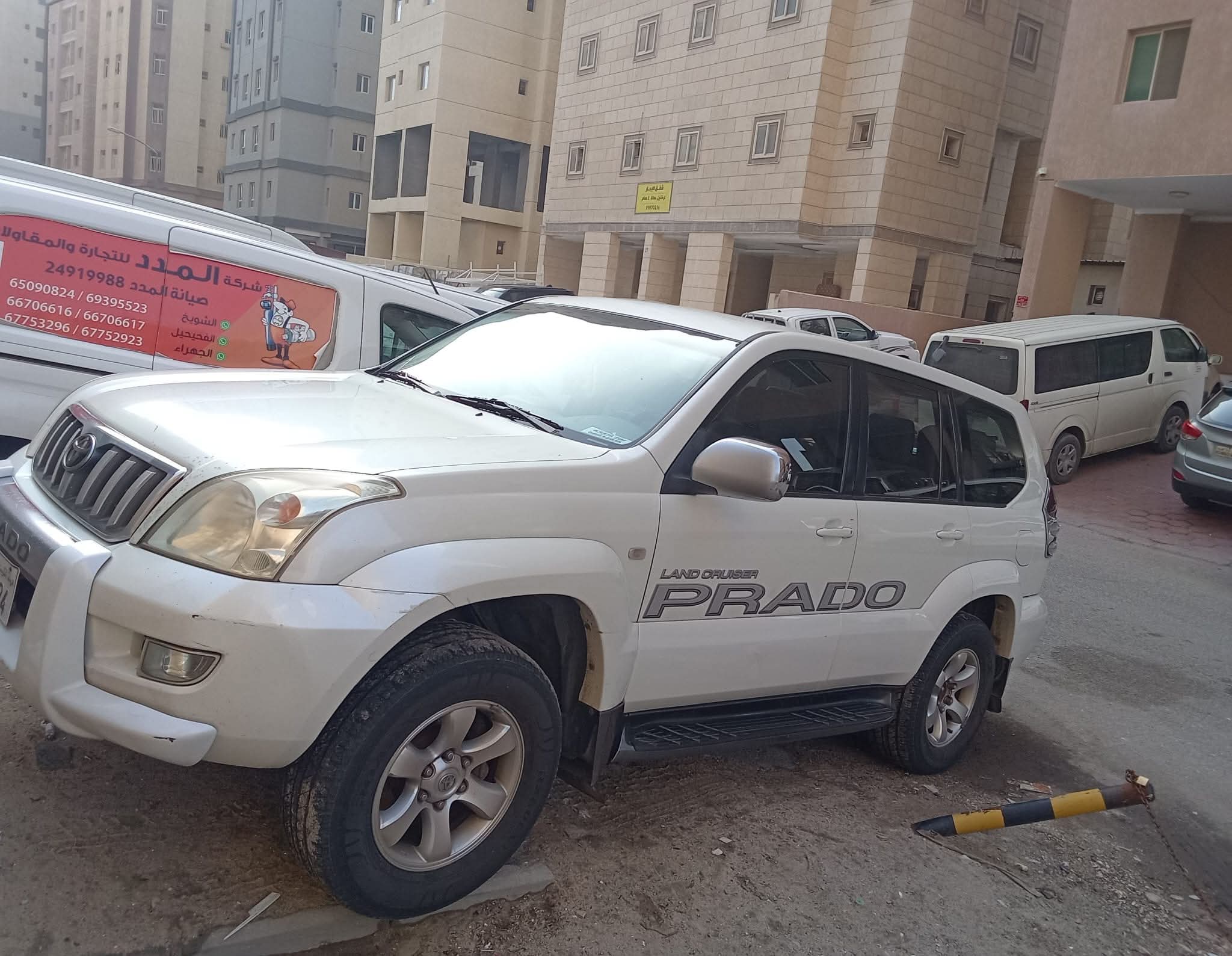 سياره برادو موديل 2008 ماشي 253 الف كيلومتر