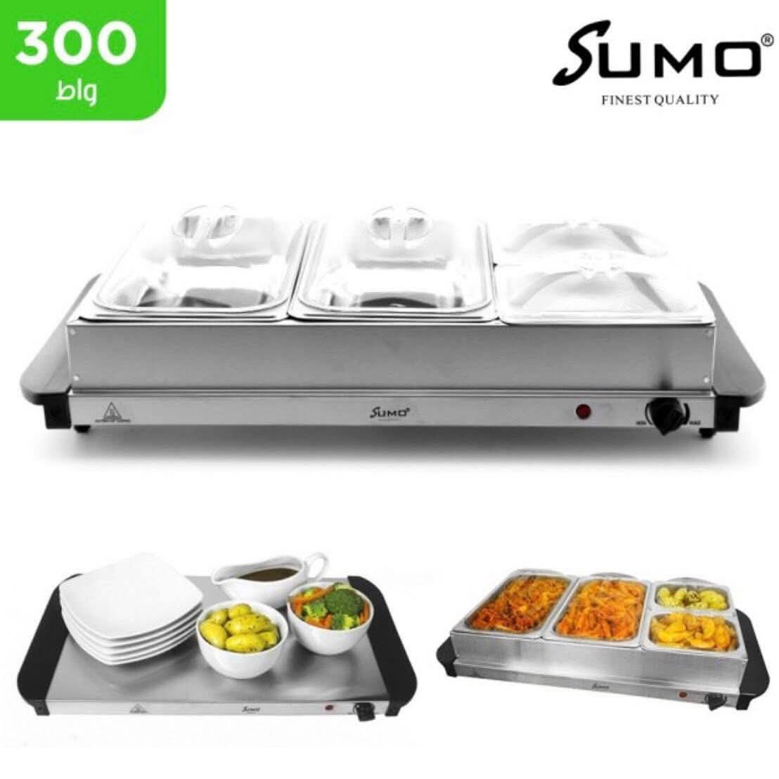 سخان بوفيه للطعام صغير 4 اقسام ..