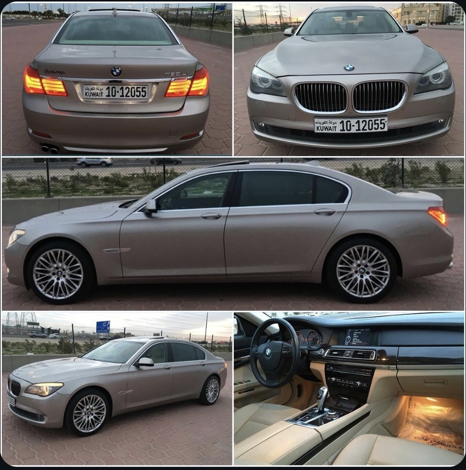 للبيع BMW 730Li وكالة الكويت الغانم موديل ۲۰۱۱