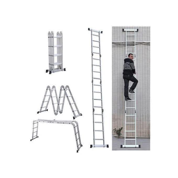 سلم تلسكوبي المنيوم متعدد الاستخدام والاشكال